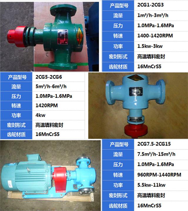 2CG硬齿面渣油泵 2CG硬齿面渣油泵