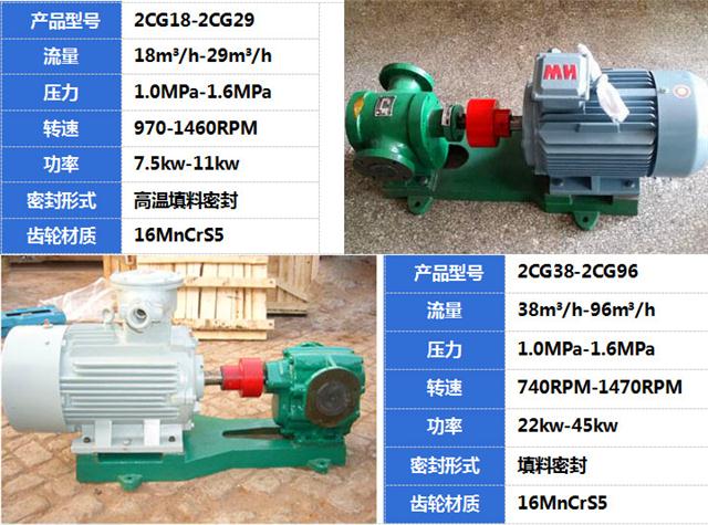 2CG硬齿面渣油泵 2CG硬齿面渣油泵